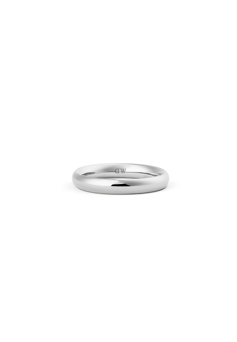 Daniel Wellington Classic Arch Ring Silver 3.5mm - Unisex Ring for women and men stainless steel Rin