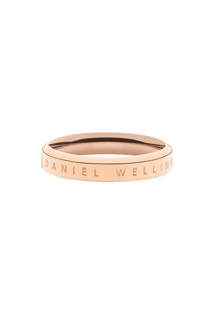 Daniel Wellington Classic Ring Rose Gold 50 - Stainless Steel Ring - cincin for women and men - Jewe