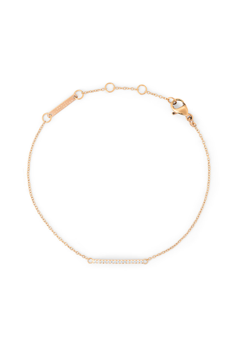 Daniel Wellington Mirelle Eternity Bracelet Rose Gold Unisex Bracelet for women and men stainless st