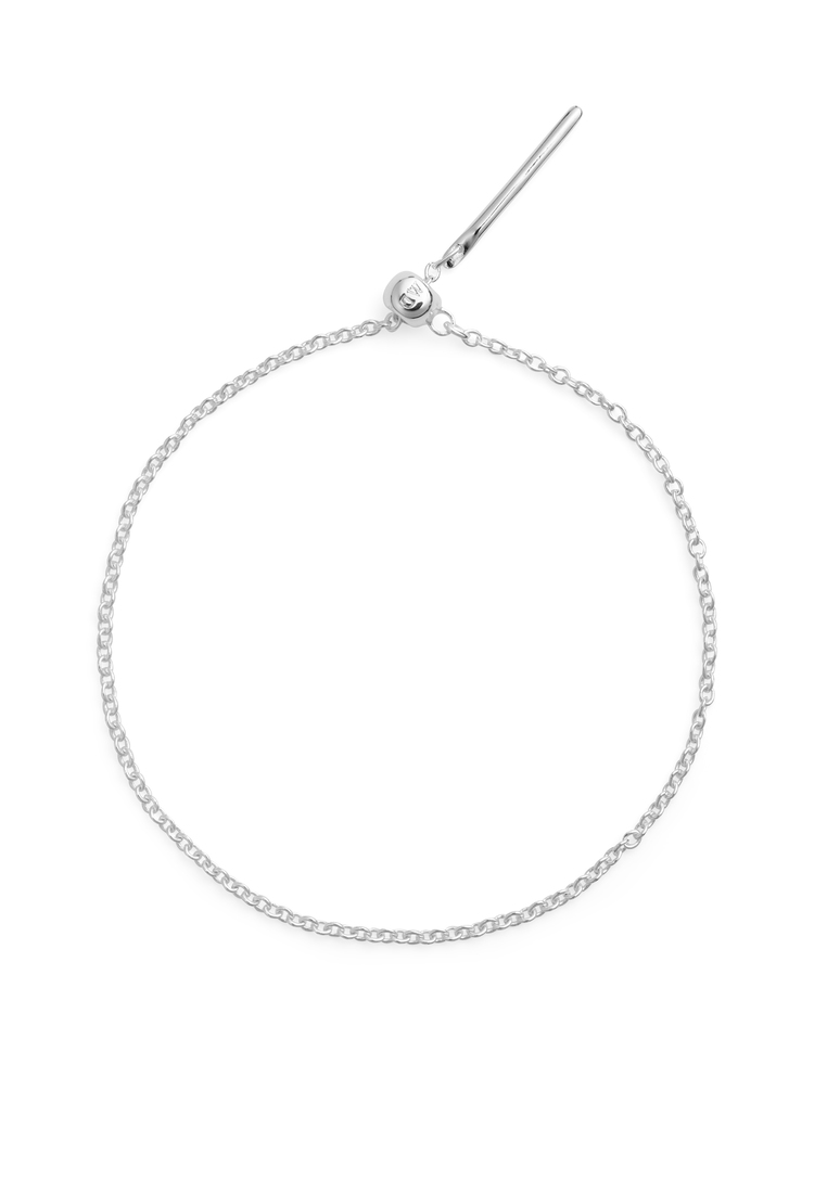 Daniel Wellington Charms Chain Bracelet Sterling Silver  - Unisex Bracelet for women and men S925 Si