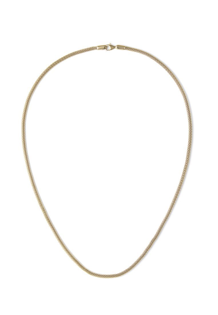 Daniel Wellington Tide Mesh Necklace Gold 2.8 - Unisex Necklace for women and men stainless steel Ne