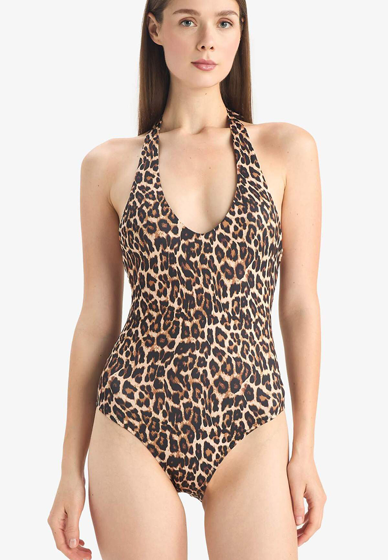 DeFacto Leopard Swimsuit