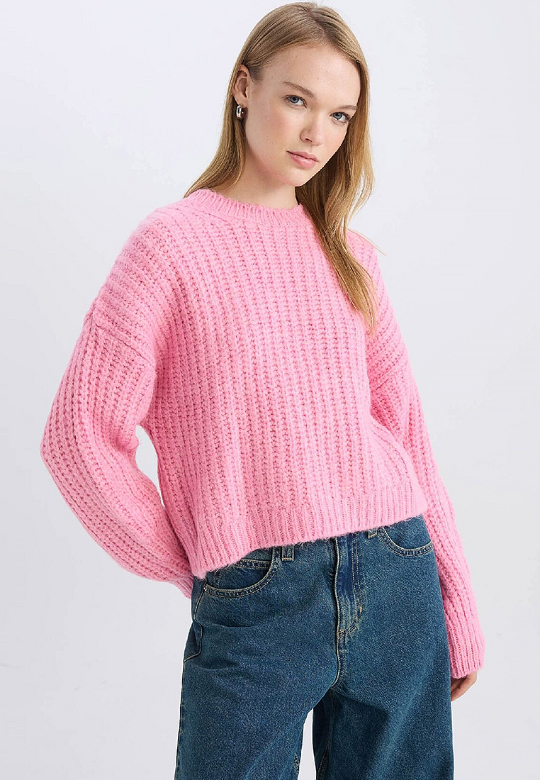 DeFacto Crew Neck Jumper