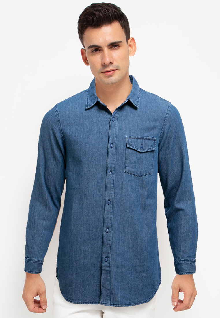 Jual Denim Crew Pria Original | ZALORA 