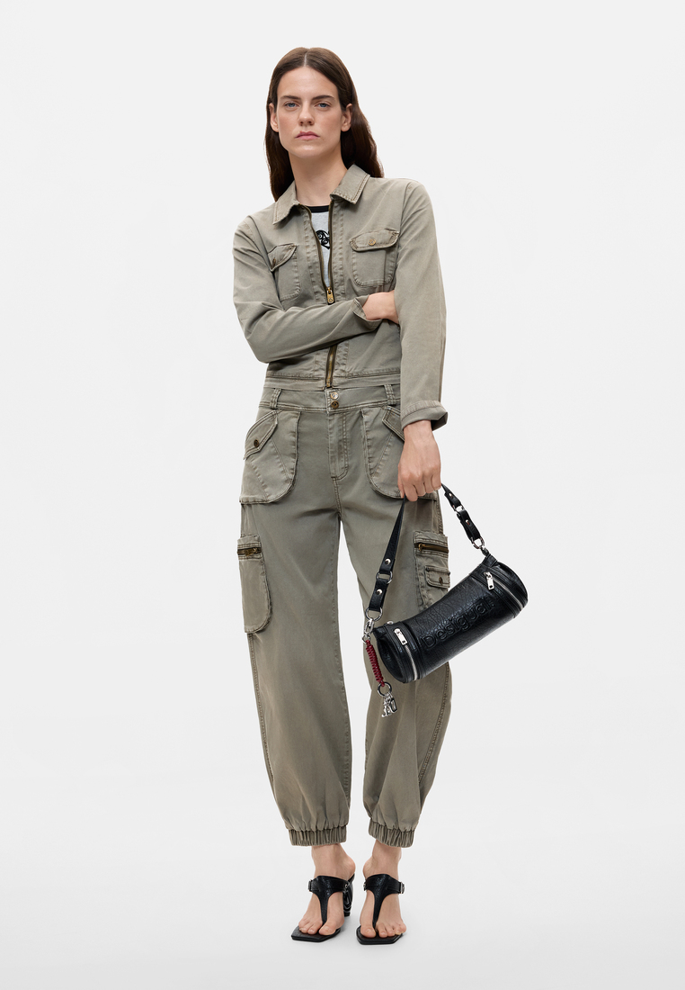 Desigual Multi-Pocket Cargo Pants