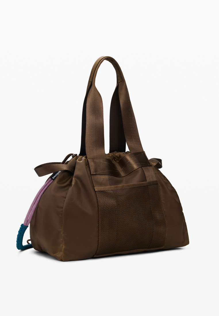 Desigual Large nylon shopper bag