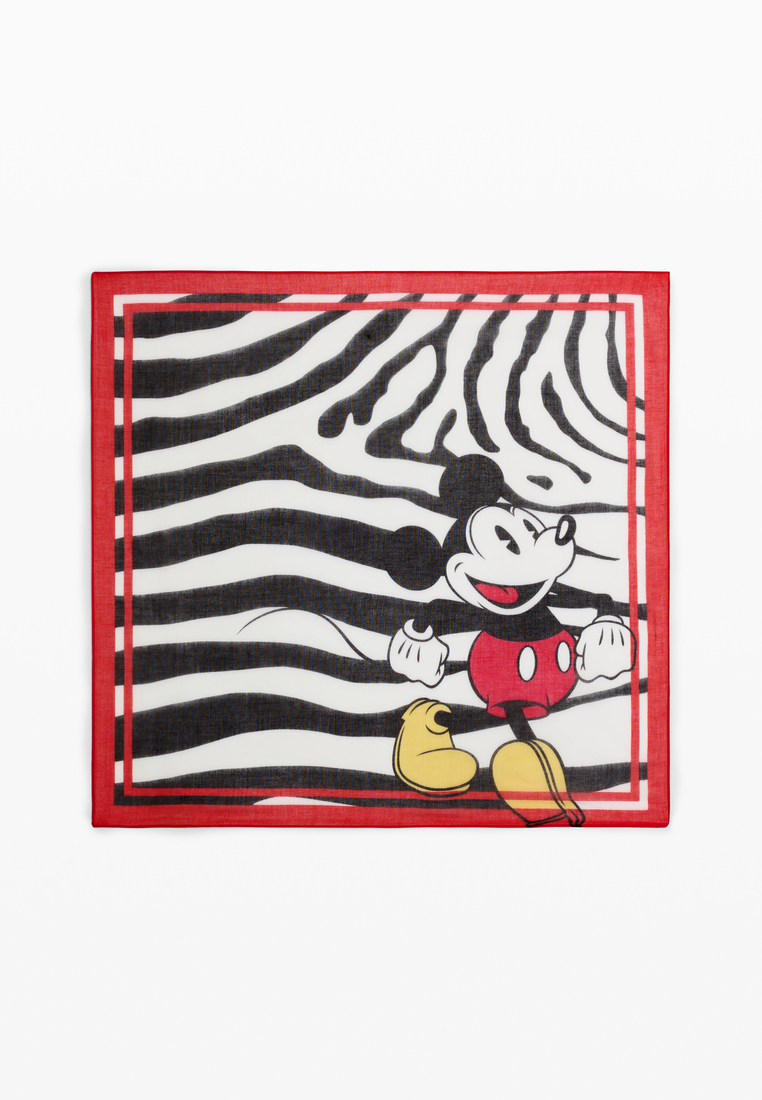 Desigual Mickey Mouse Scarf