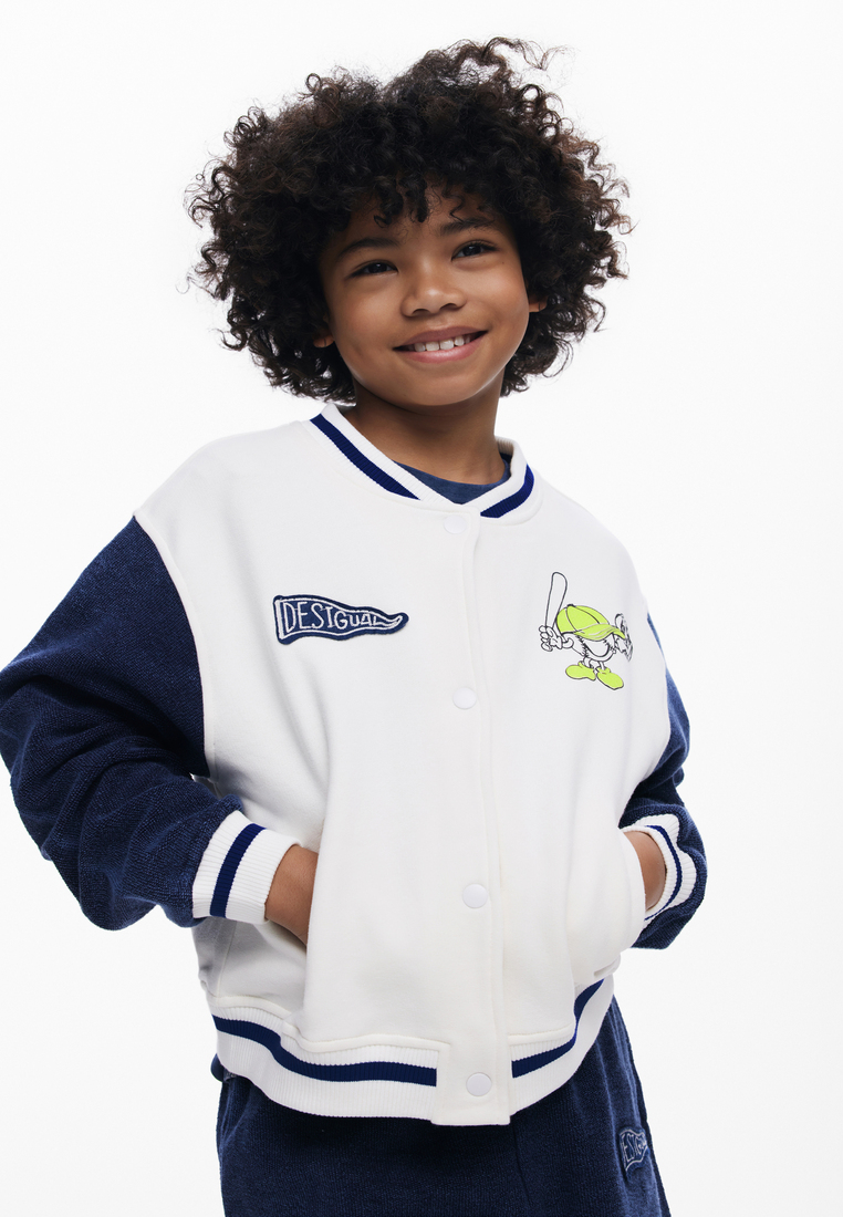 Desigual Hybrid baseball jacket