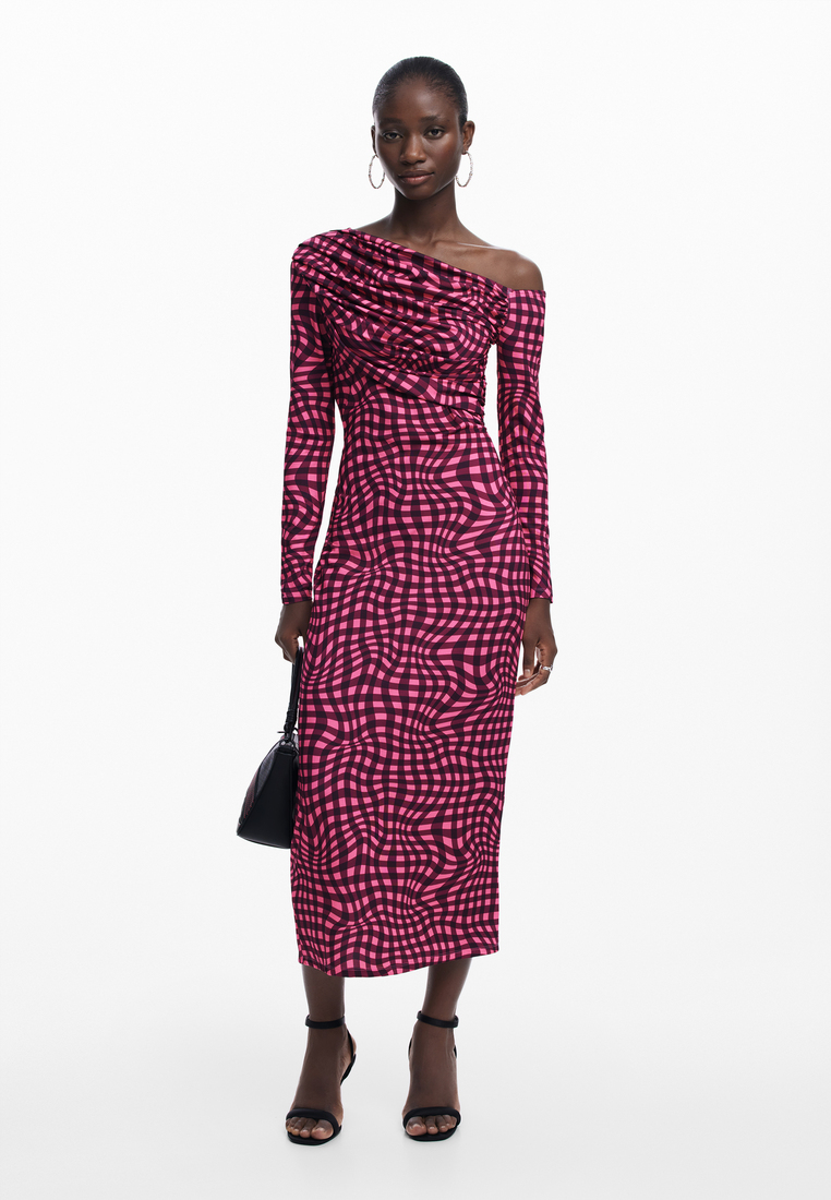 Desigual Psychedelic check dress