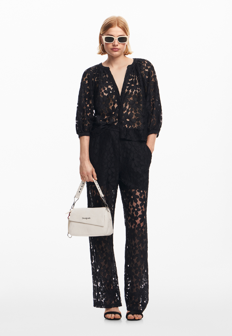Desigual Cut-out blouse