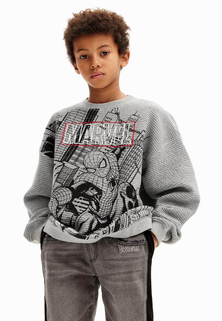 Desigual Niños Spiderman sweatshirt.