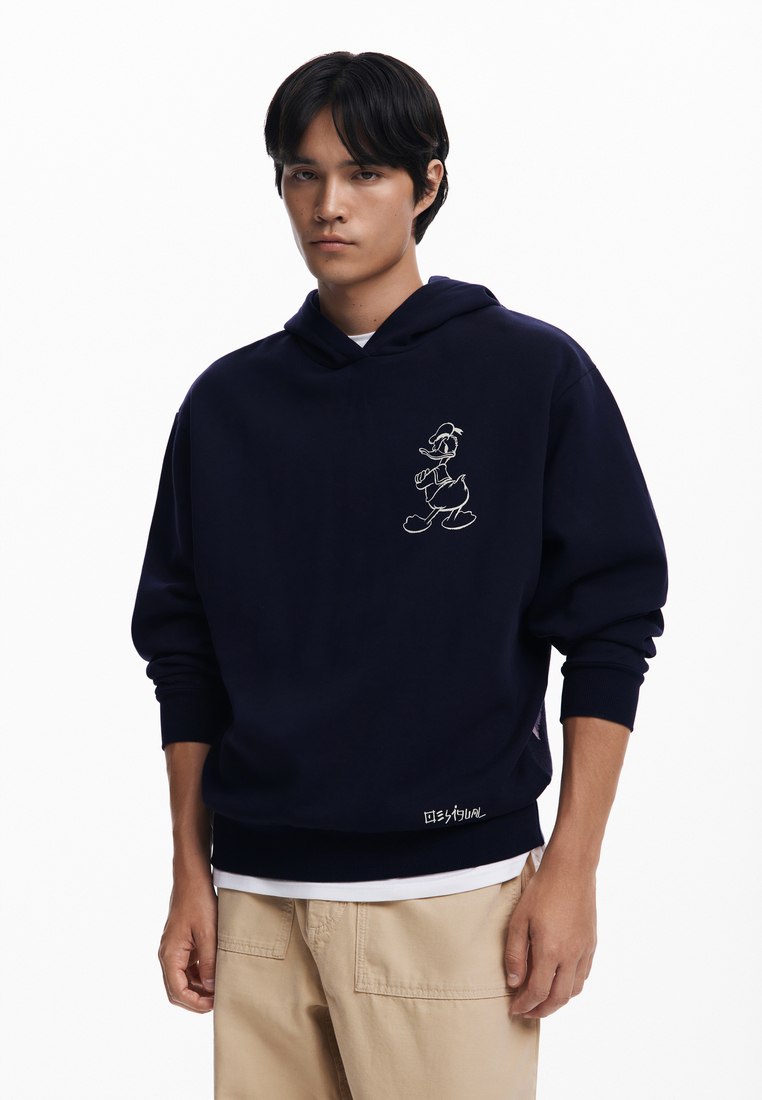 Desigual Man Donald Duck Sweatshirt.