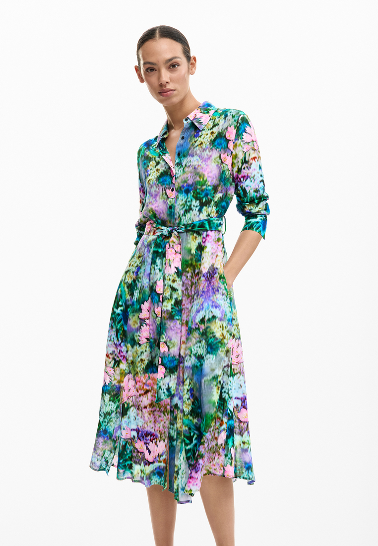 Desigual Shirt dress garden
