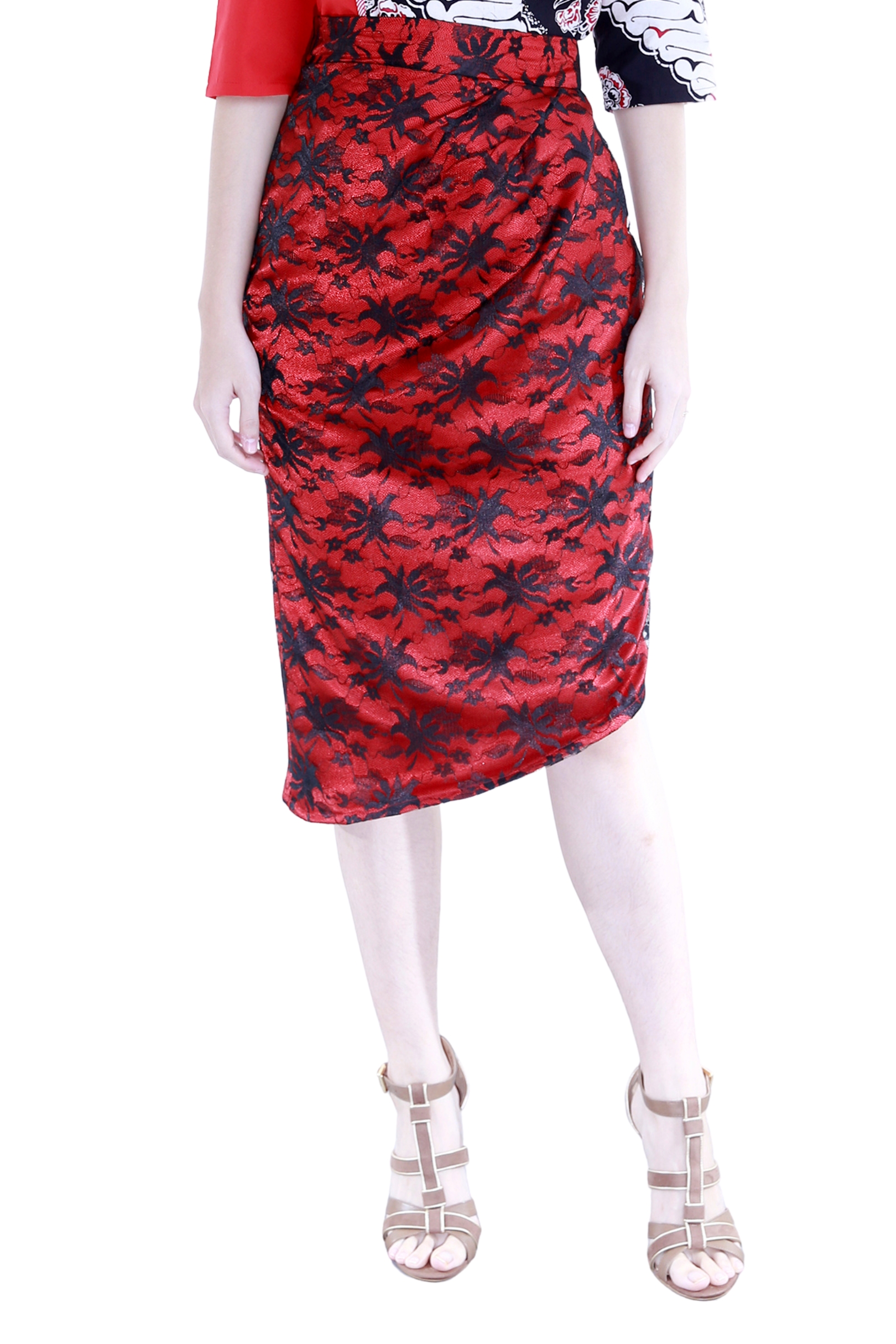 DhieVine Batik Antari Abang Ireng skirt
