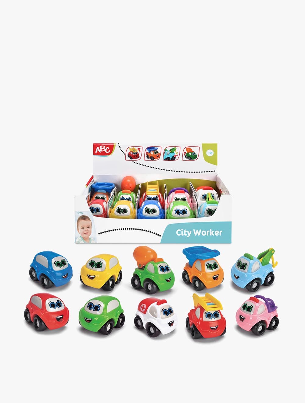 Dickie ABC City Worker Display Assortment - DIK204114018