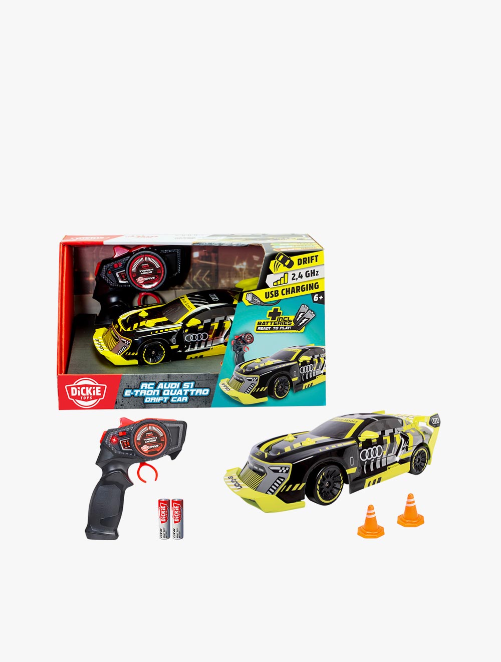Dickie Toys Rc Audi S1 E Tron Drift Car Rtr
