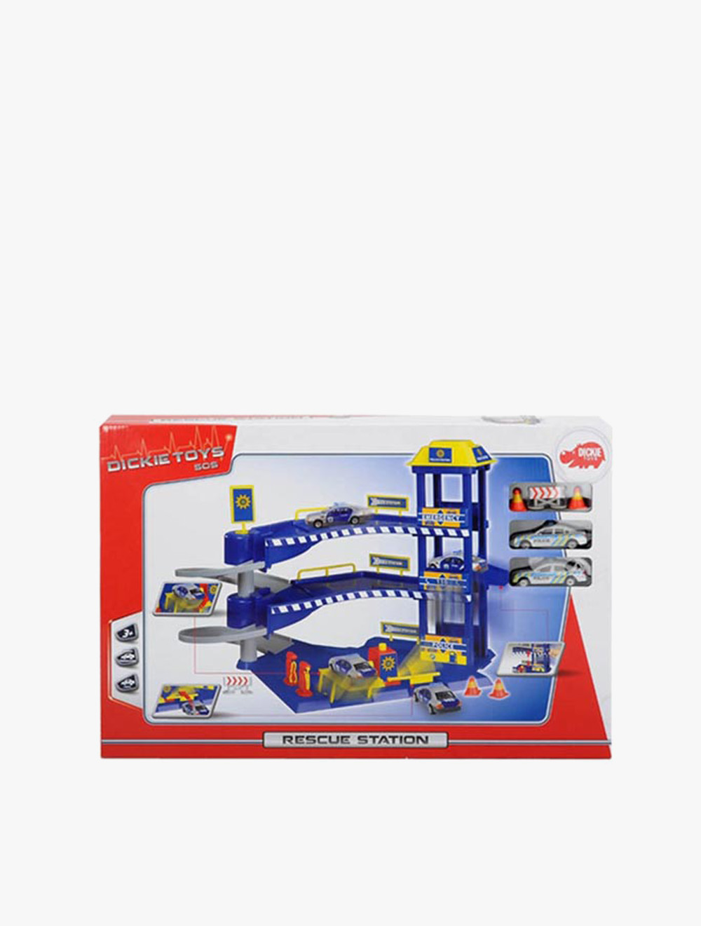 Dickie Toys Rescue Station 2 Asst (International Version) - DIK203718000038 - Multicolor