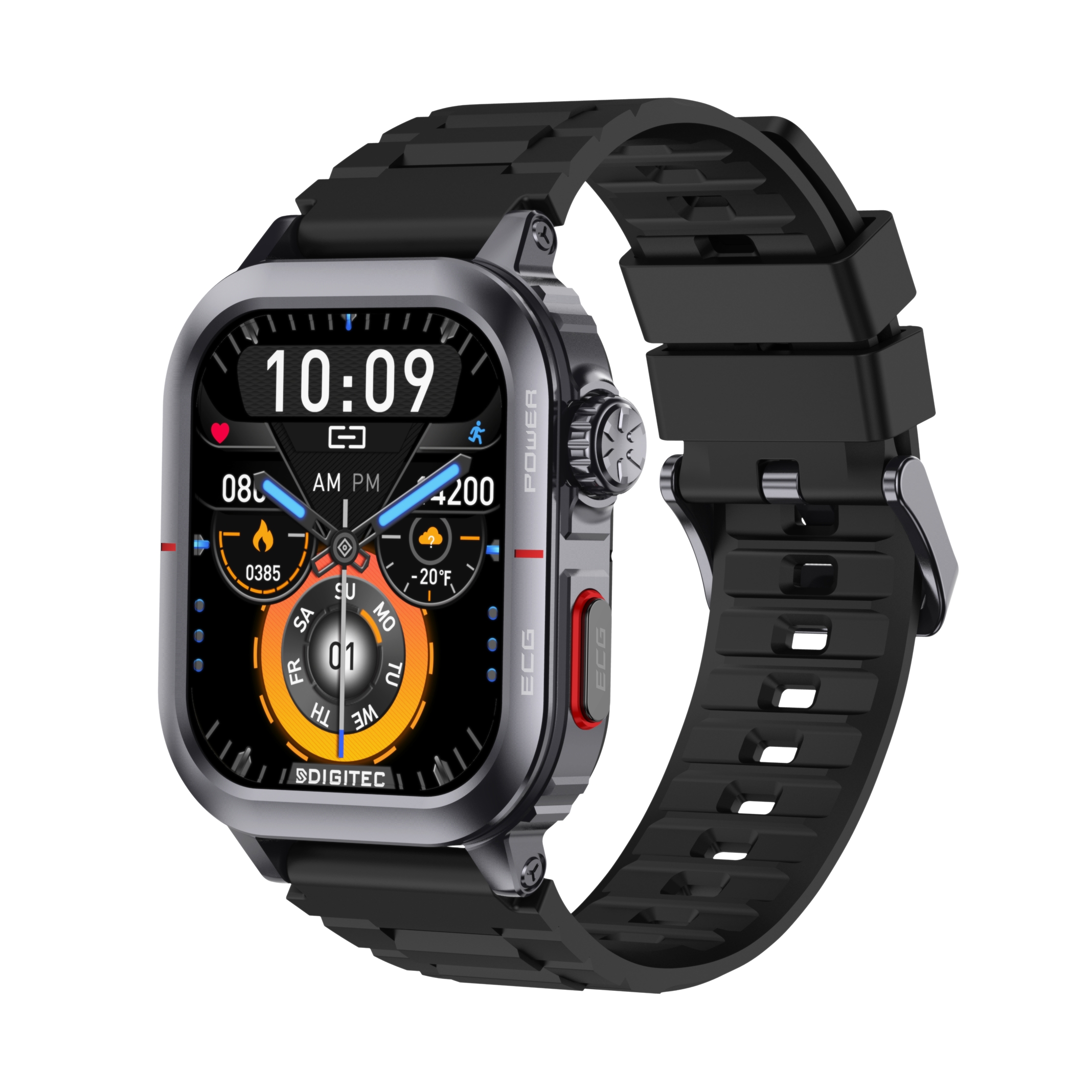 Digitec Jam Tangan Smartwatch Digitec FORFIT Amoled Original