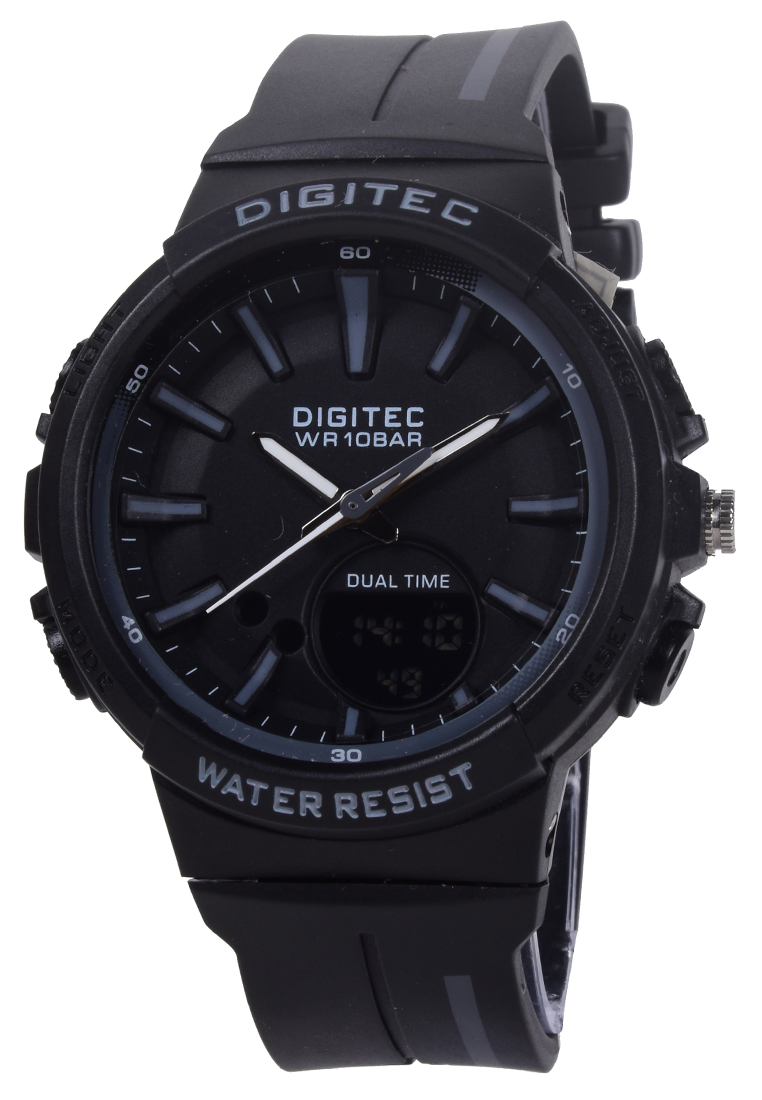 Digitec - Female Watches - Jam Tangan Wanita - Black - Resin Strap - 4126-B