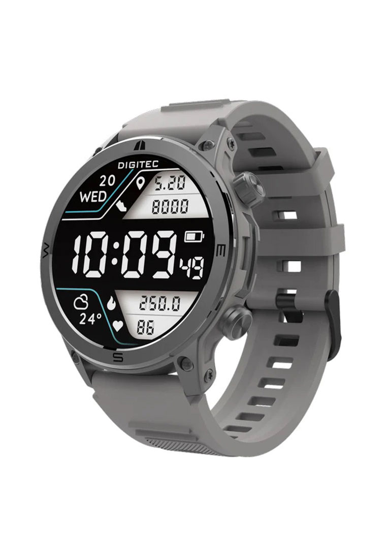 Digitec Jam Tangan Pria - Grey - Rubber Strap - DG-SW-ULTIMA-GY