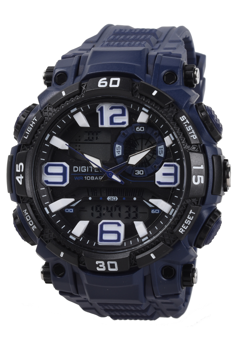 Digitec - Jam Tangan Pria - Blue - Resin Strap - DA2030-C