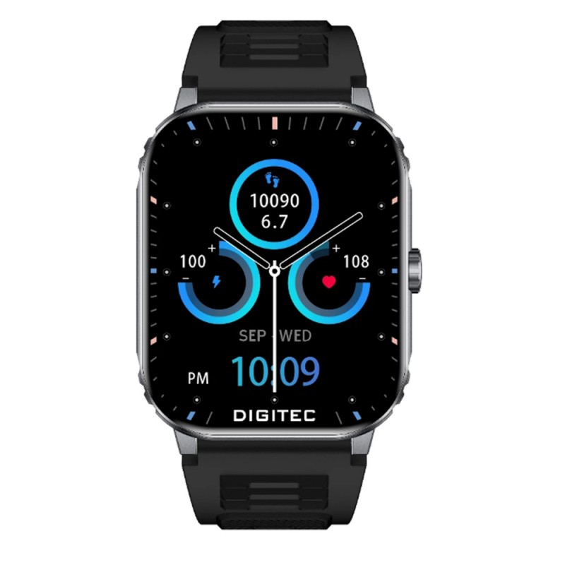Digitec Alla Smartwatch BK Black Islamic Prayer Timer