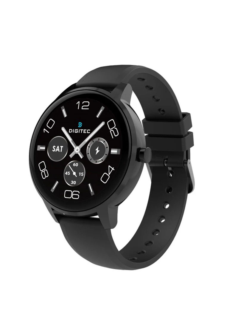 Digitec Jam Tangan Pria - Black - Rubber Strap - DG-SW-VENUS-B