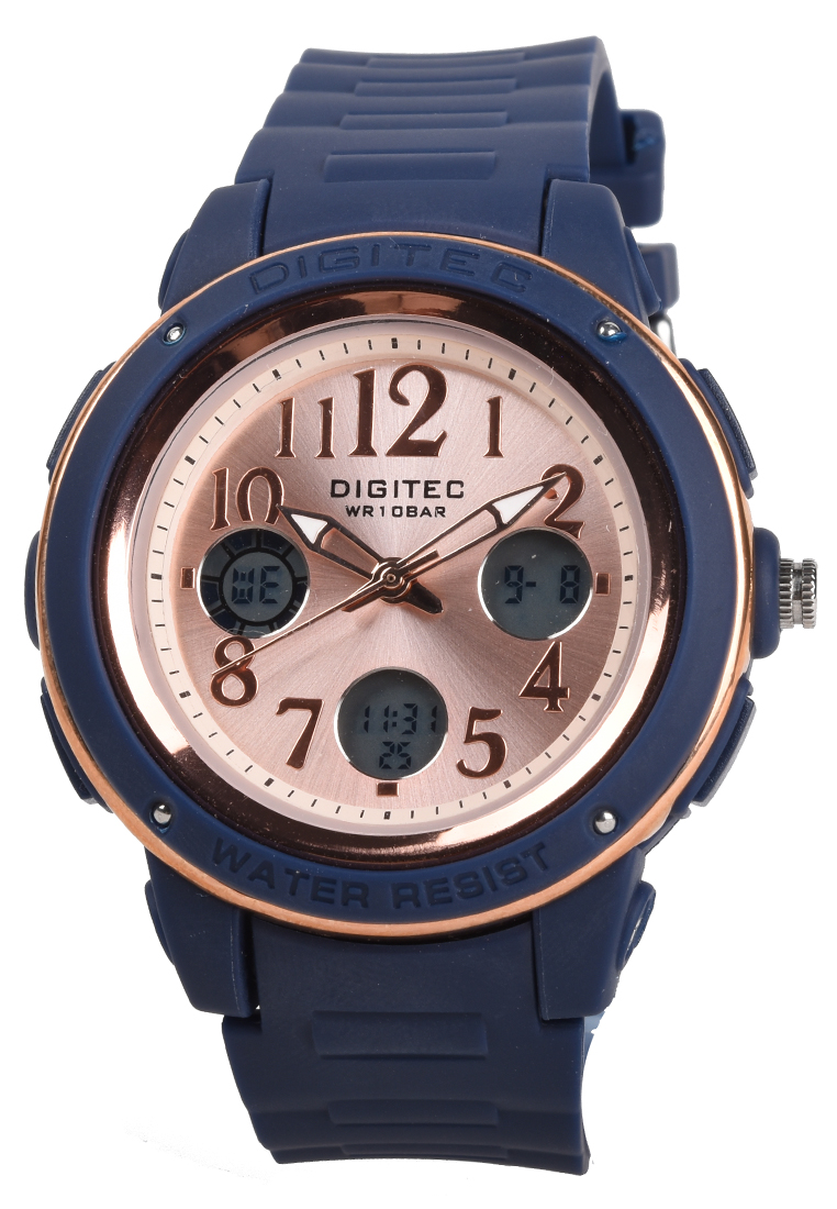Digitec Jam Tangan Sport Wanita - Blue - Resin Strap - DG4091-E