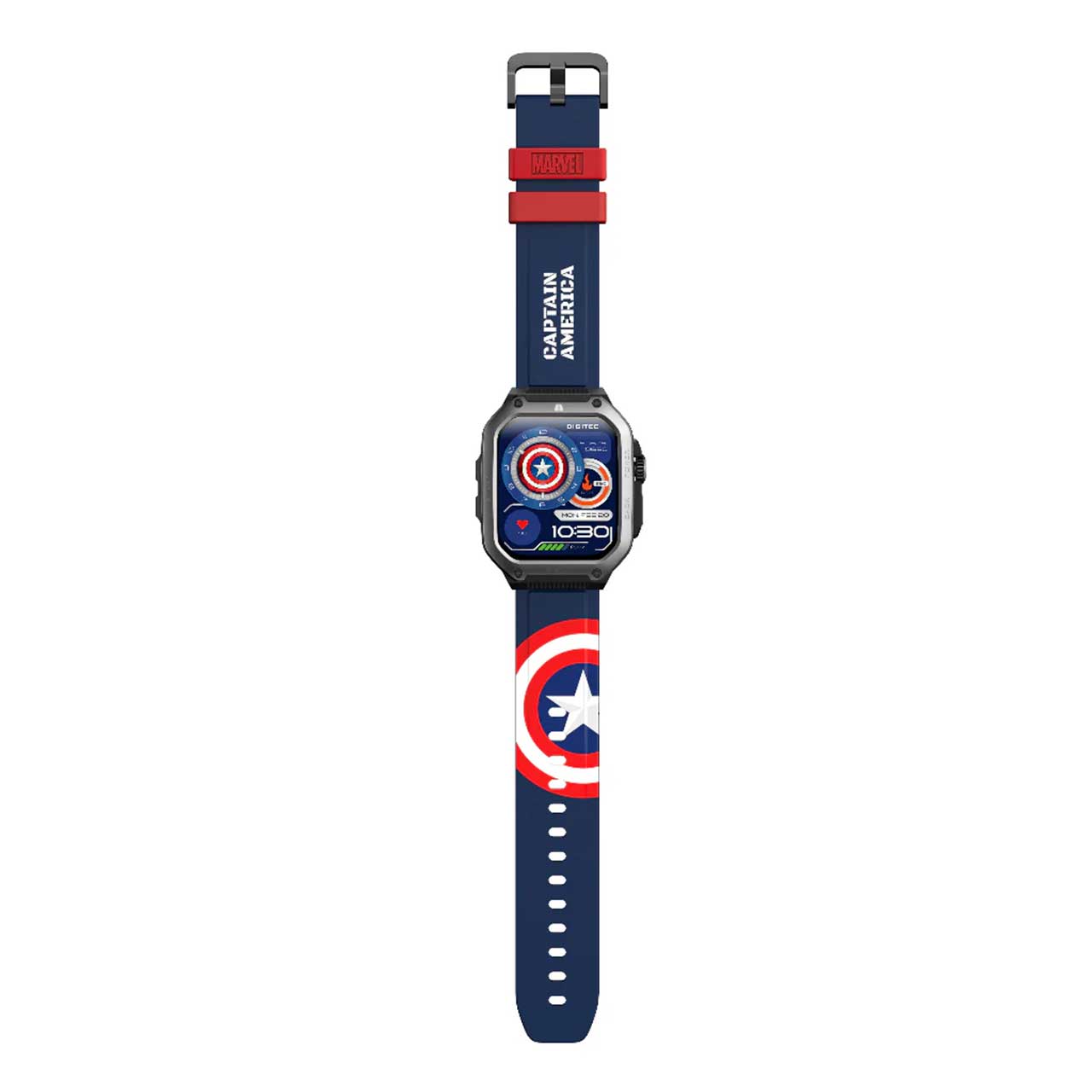 Digitec Smartwatch Jam Tangan Pria - Blue - Rubber - DG-SW-HERO-HR-1