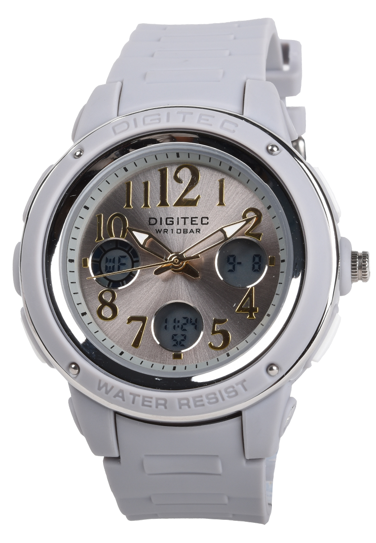 Digitec Jam Tangan Sport Wanita - Grey - Resin Strap - DG4091-F