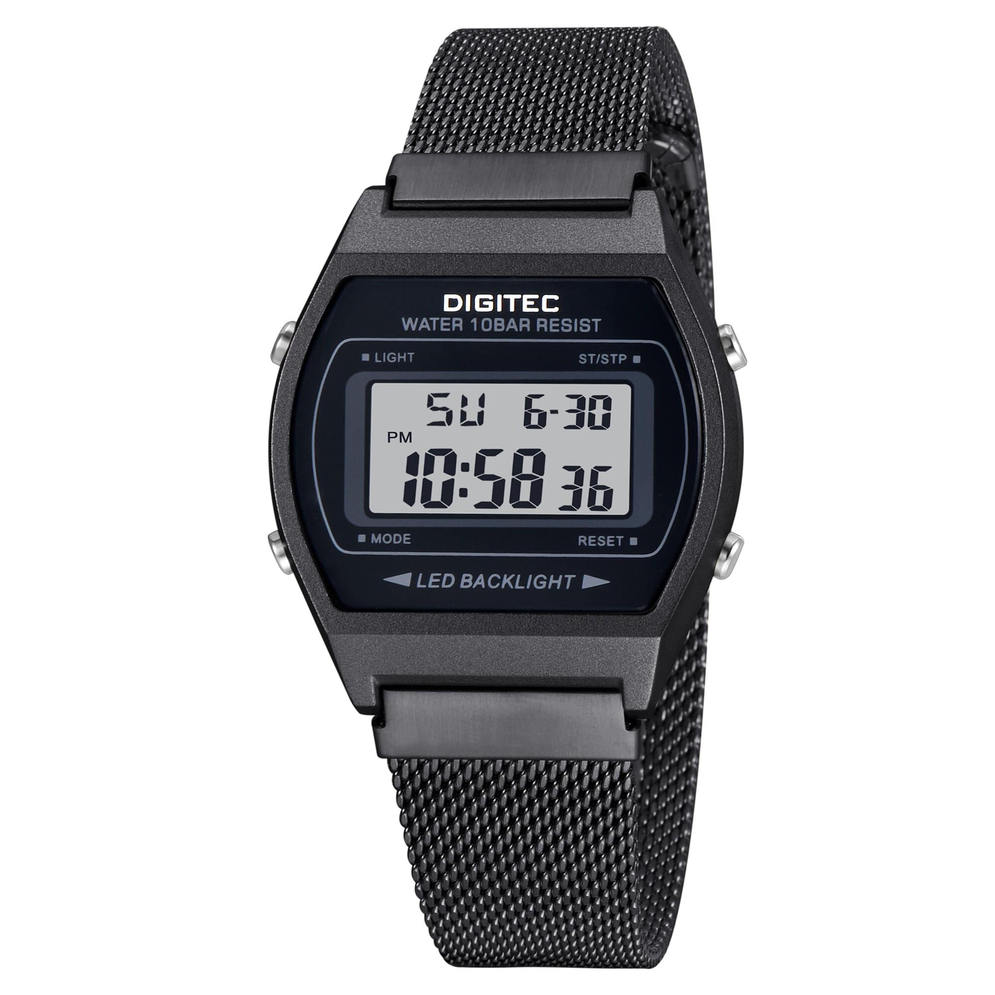 Digitec Jam Tangan Wanita Digitec 6061 Fashion Rantai Stainless pasir Original