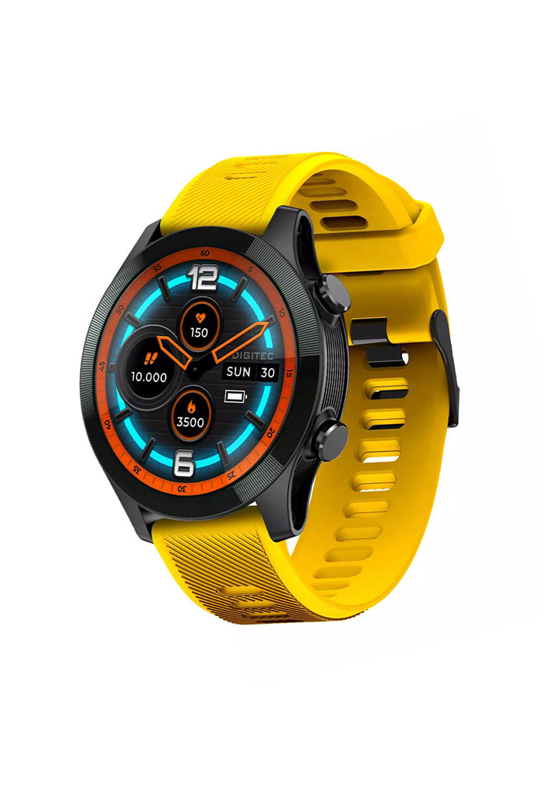Digitec Jam Tangan Pria - Yellow - Rubber Strap - DG-SW-ULTRA-YL
