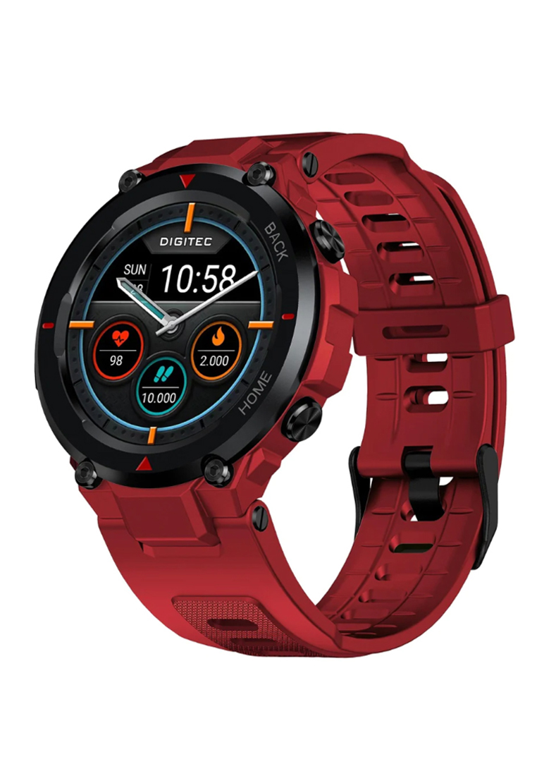 DIGITEC OCTAFIT SMARTWATCH RED RD