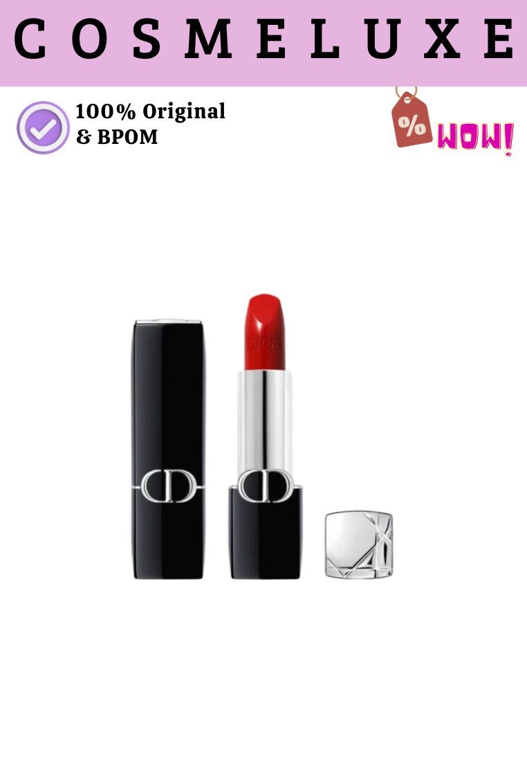 Dior Rouge Dior Lipstick - 999 Satin Finish