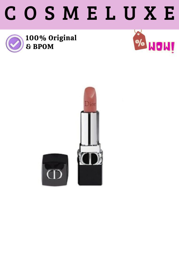 Dior Rouge Mini lipstik 100 Nude Look.