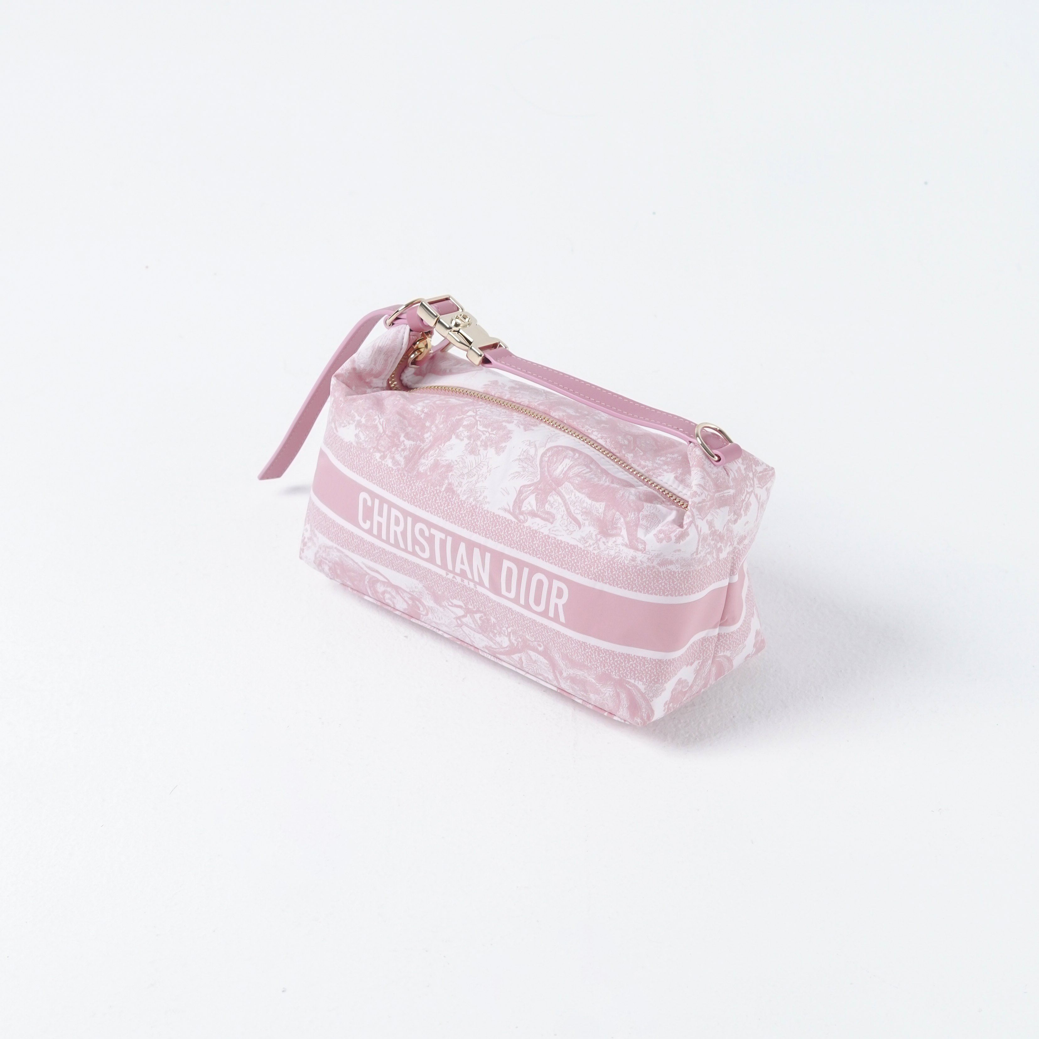 Dior Tas CHRISTIAN DIOR RIVIERA NOMAD PINK POUCH 100% ORIGINAL