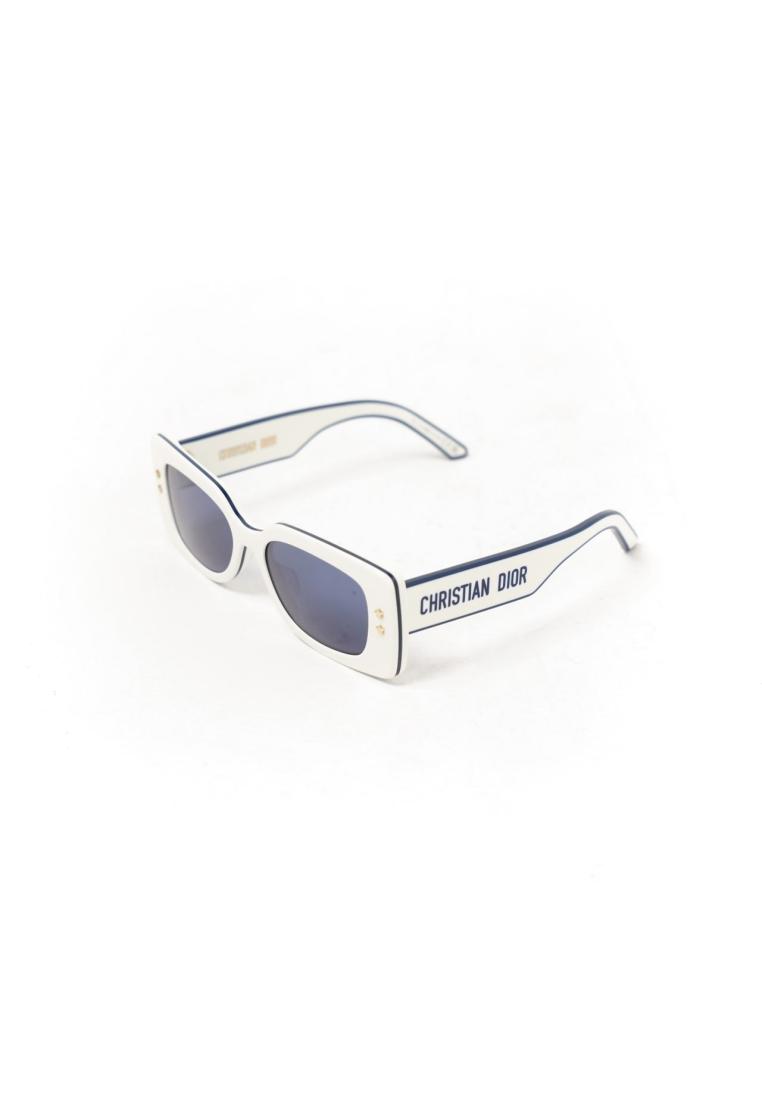 Dior Kacamata CHRISTIAN DIOR PACIFIC GEOMETRIC BLUE WHITE SUNGLASSES 100% ORIGINAL