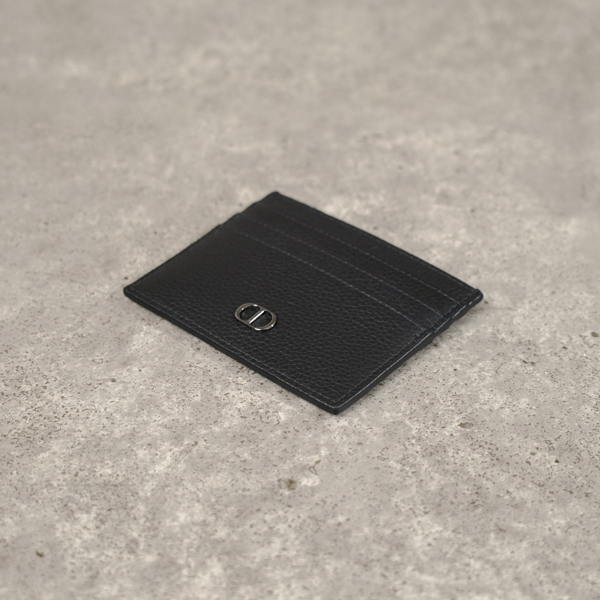 Dior Dompet CHRISTIAN DIOR CD ICON BLACK CARD HOLDER 100% ORIGINAL