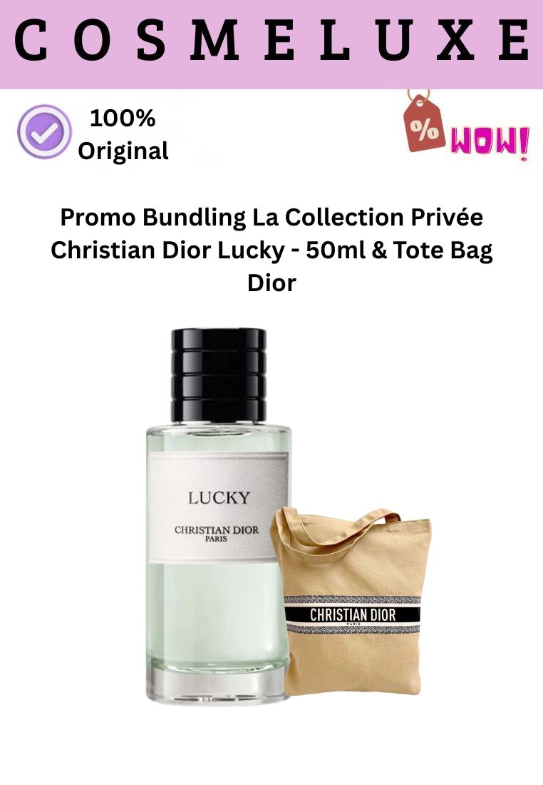 Dior Bundling La Collection Privée Christian Dior Lucky - 50ml & Tote Bag Dior