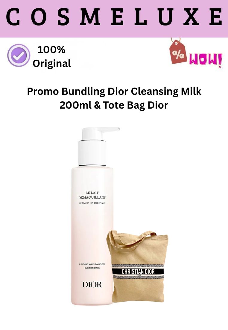Dior Bundling Dior Cleansing Milk 200ml & Tote Bag Dior