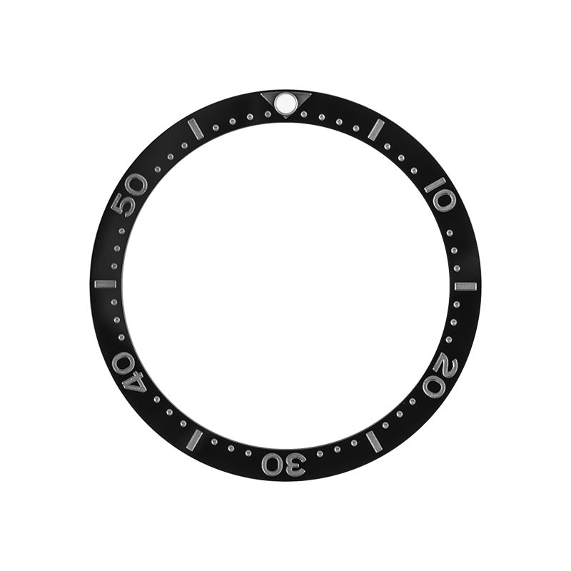 DLW Bezel for Seiko SRP Stealth - TURTLE-BI-CI-SRP-STEALTH