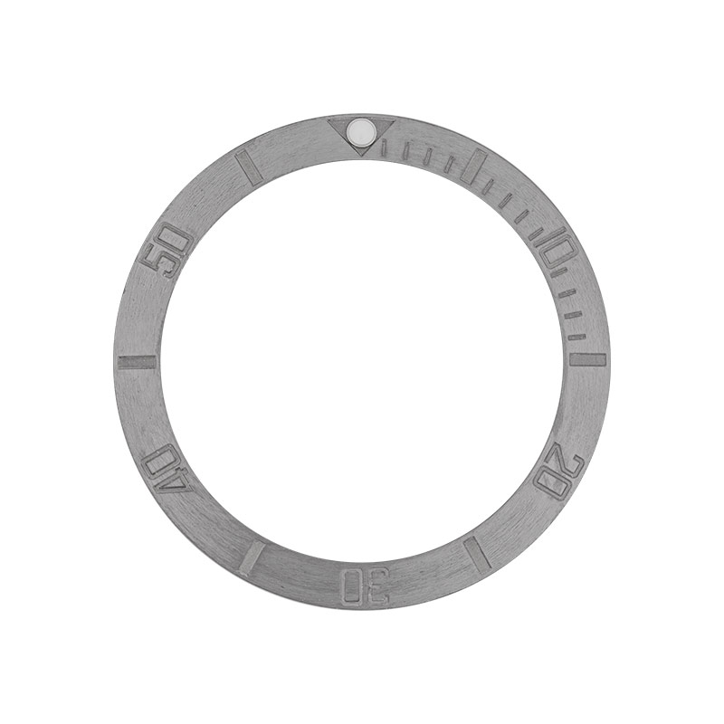DLW Bezel for Seiko Type SKX007 - SLOPE-BI-CI-007-SUB-BRUSHED-STEALTH