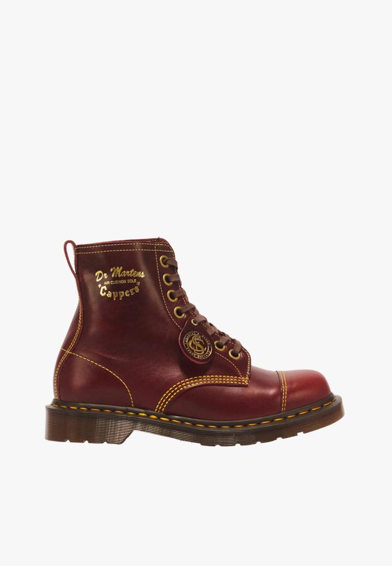 Dr. Martens Cappers 8 Eye Boot Burgundy Classic Calf