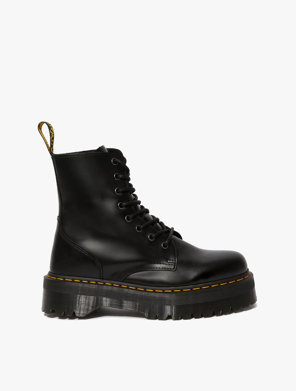 Dr. Martens Jadon 8 I Zip Unisex Boots - Black Polished
