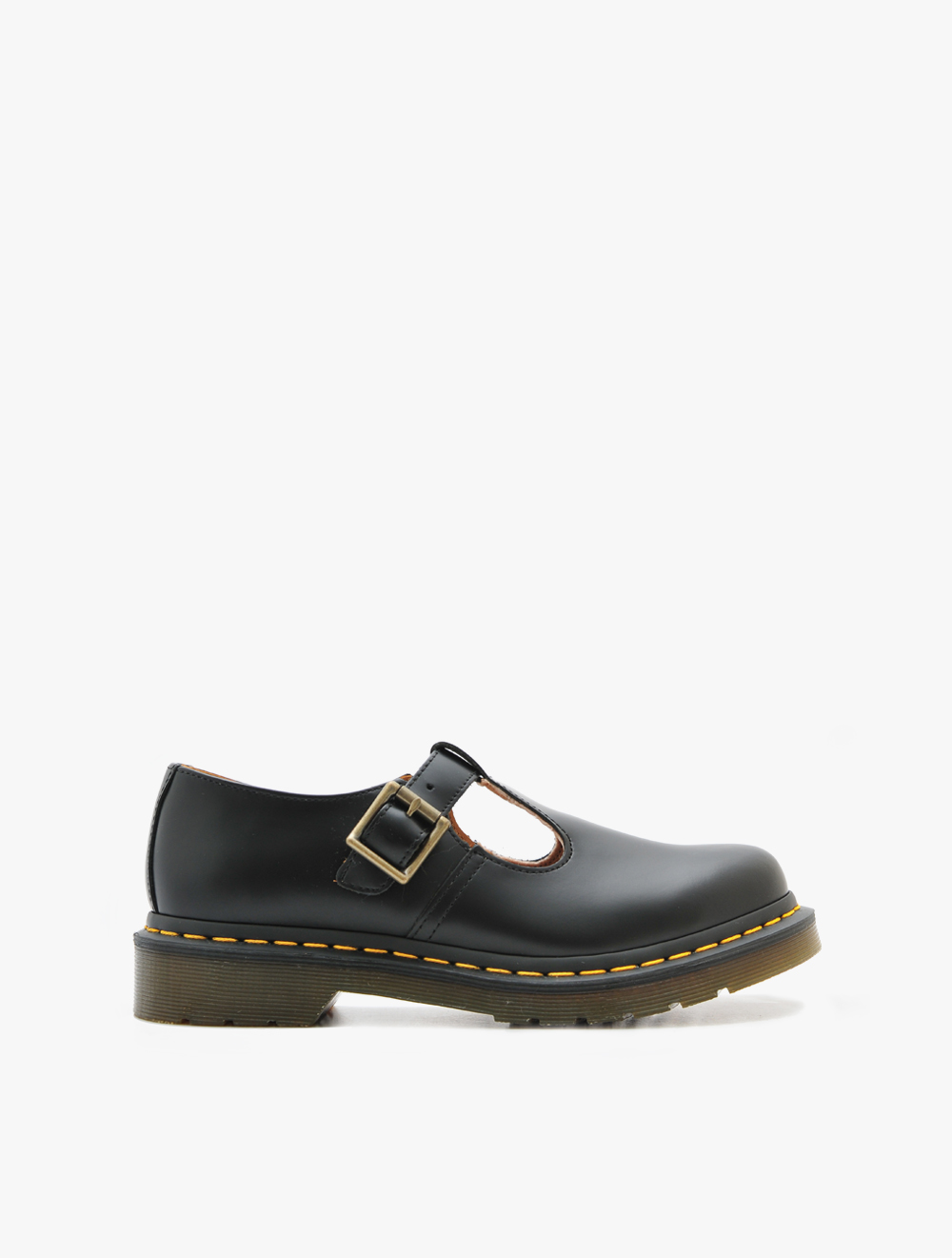 Dr. Martens Polley T-Bar Women'S Mary Jane - Black Smoot
