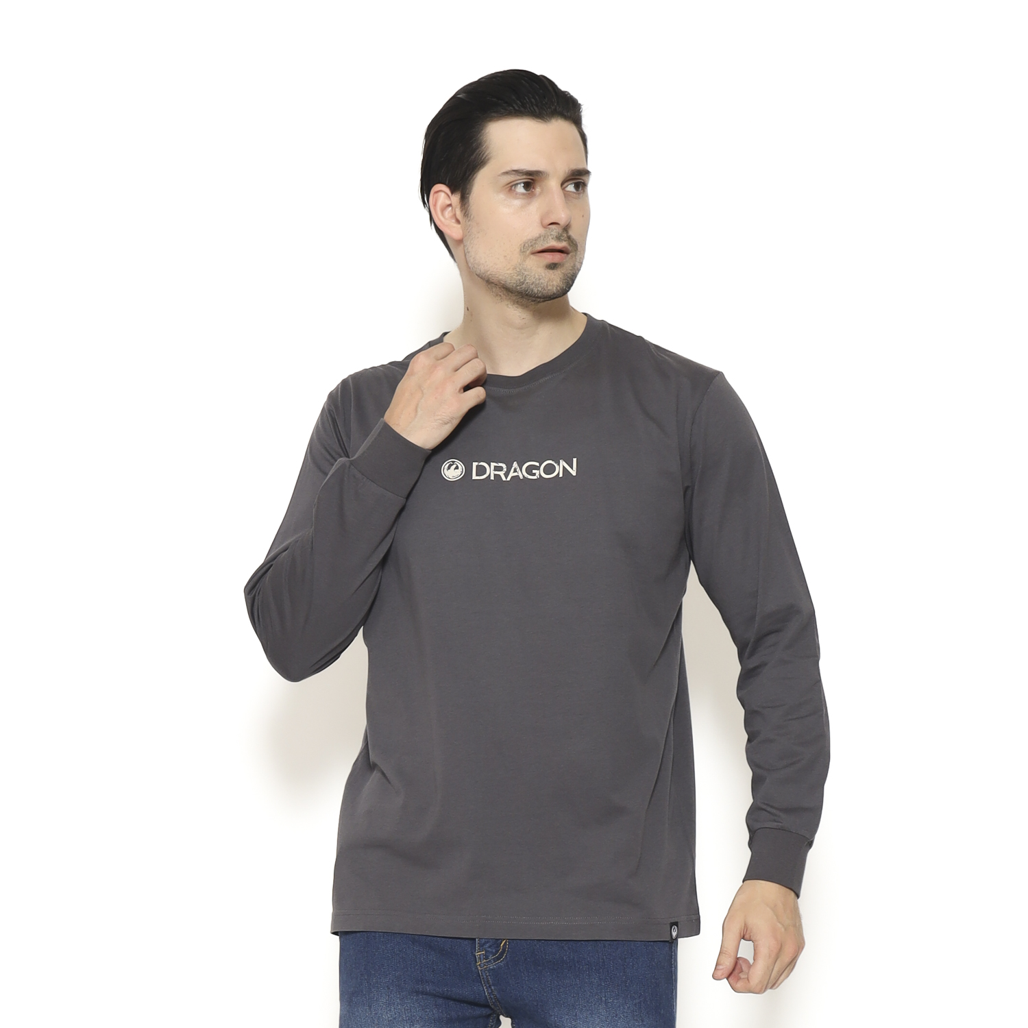 Dragon Alliance Dragon Kaos Lengan Panjang Pria Silenced Men Long Tee Planet Surf