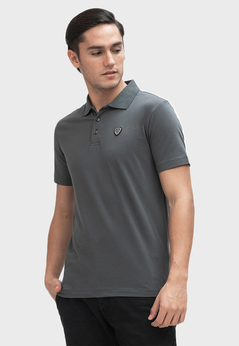 EA7 Emporio Armani Polo 8NPF04 PJM5Z 0208 Nero Regular Fit • Modivo.it