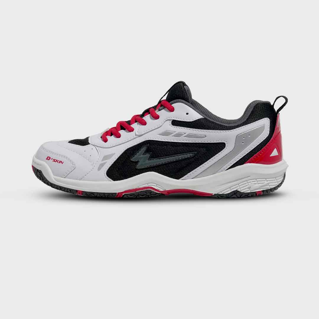 Eagle Sepatu Eagle Ultracourt β Badminton shoes Warna PUTIH/HITAM