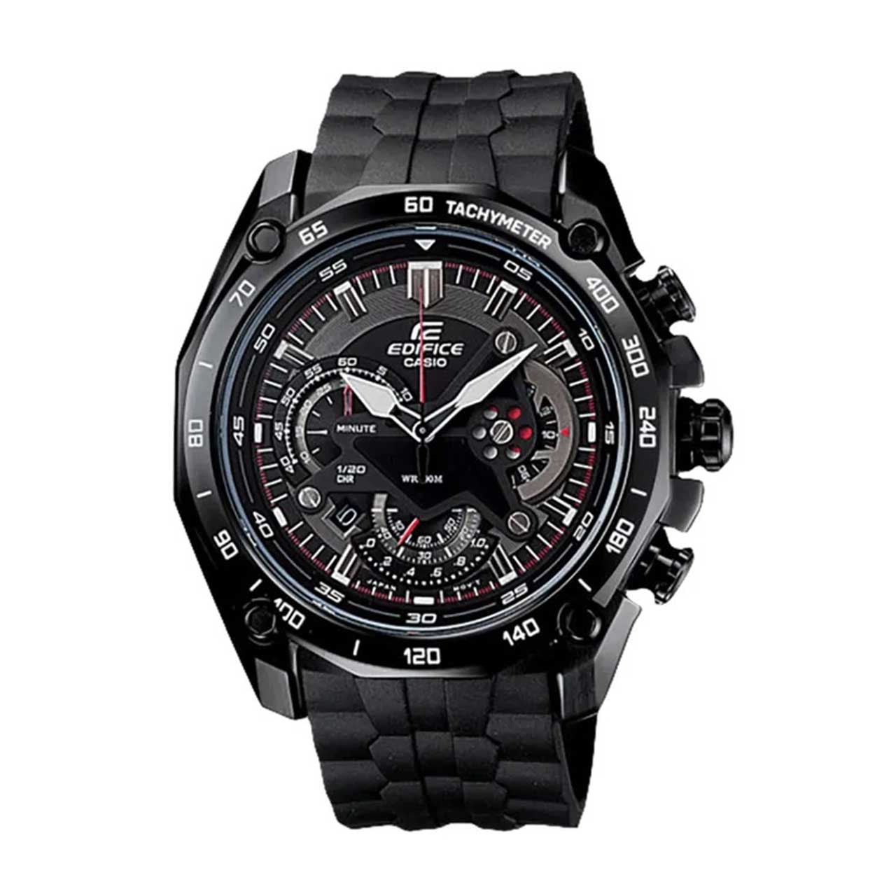 Edifice Casio Edifice Jam Tangan Pria - Black - Resin - EF-550PB-1AVUDF