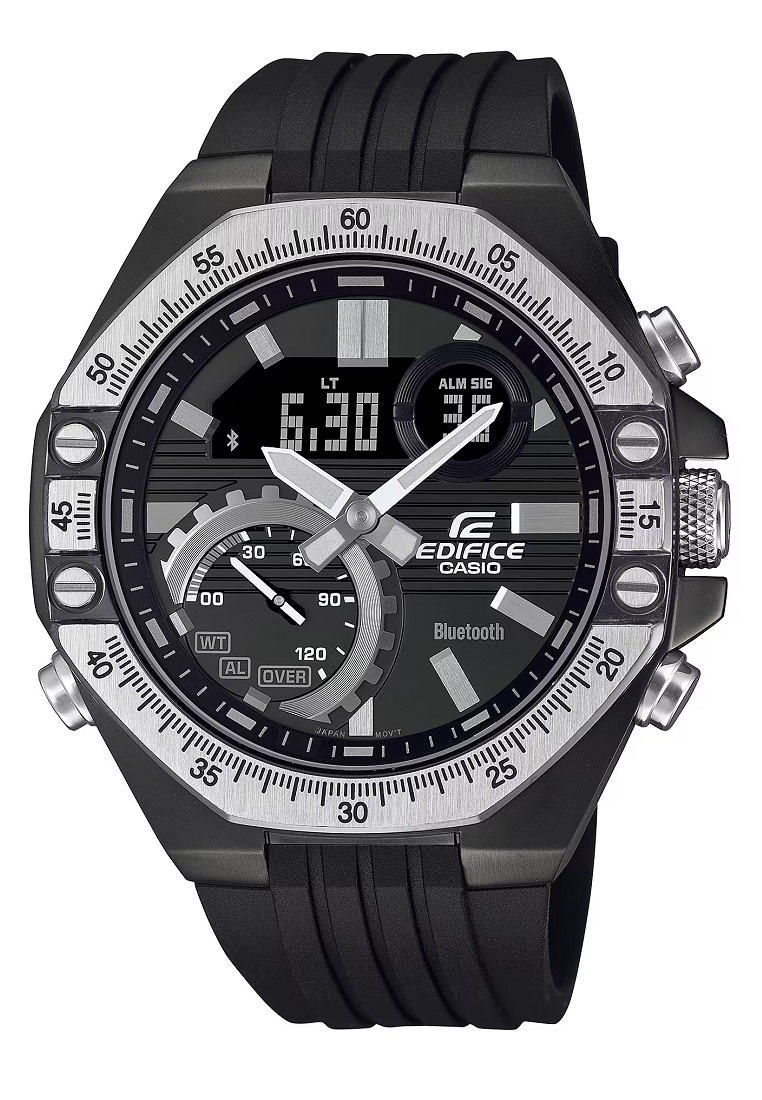 EDIFICE Men ECB-10TP-1A Resin black